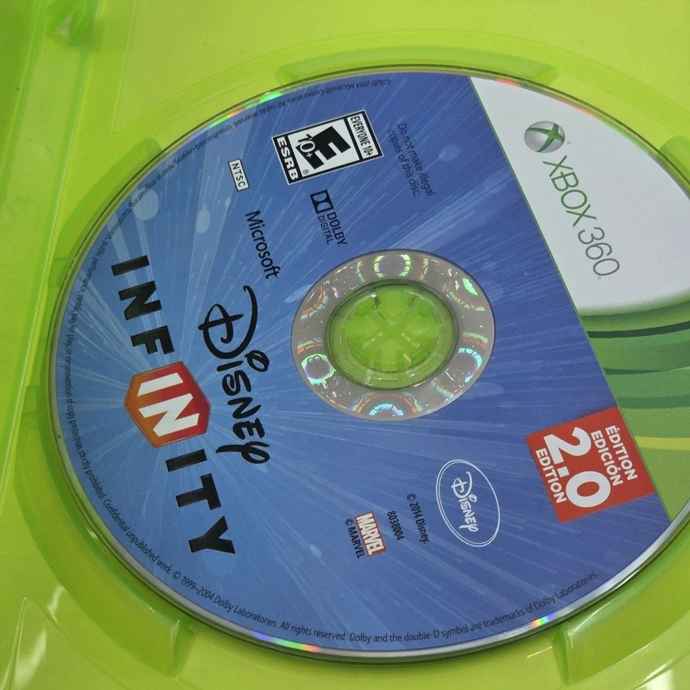 Disney Infinity 2.0 Edition Microsoft Xbox 360 Video Game Disc and Case